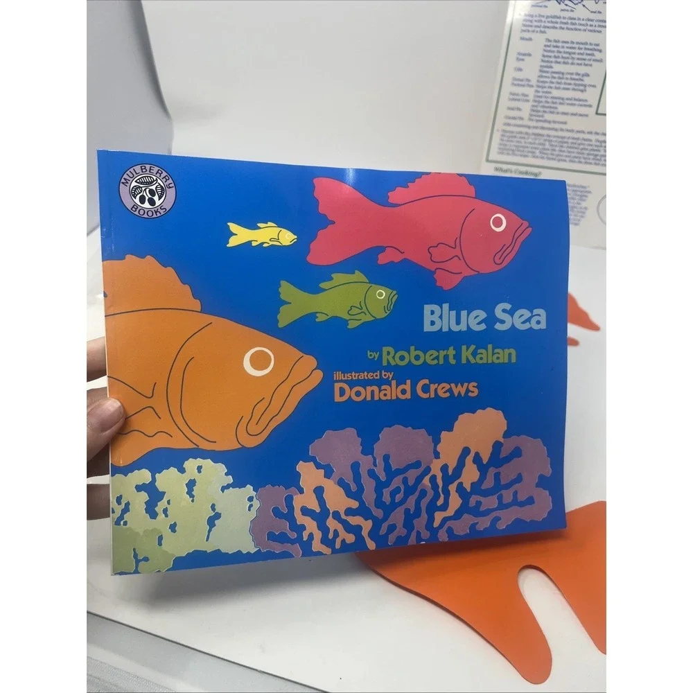 Vintage 93 Lakeshore Learning Blue Sea Fishing Language Kit Complete NEW LC5046